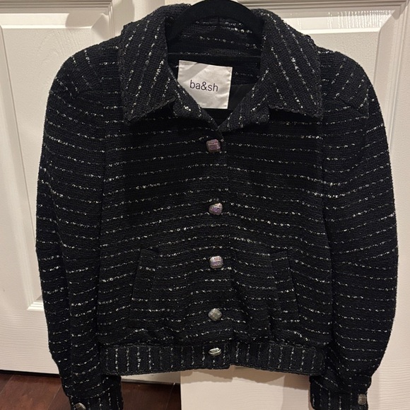 ba&sh Jackets & Blazers - ba&sh Black bomber jacket